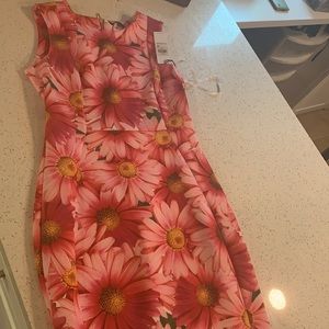 Calvin Klein  floral dress (new condition )